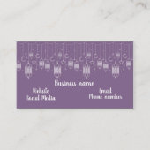 Mystische Gestaltung Visitenkarte (Vorderseite)