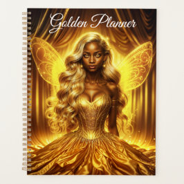 Mystische Göttin des Lichts mit strahlenden Feenfl Planer