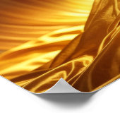 Mystische Göttin des Lichts mit strahlenden Feenfl Poster (Ecke)