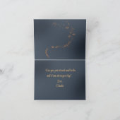 Mystische Halloween-Karte aus der Katze Karte (Innenseite)