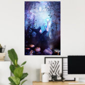 Mystische Hexe Poster (Heimbüro)