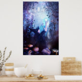 Mystische Hexe Poster (Küche)