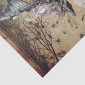 Mystische Hexe Seidenpapier (Detail)