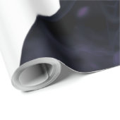 Mystische Hexe unter Vollmond Geschenkpapier (Rolleneckpunkt)