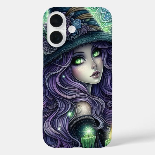 Mystische Himmelshexe Case-Mate iPhone Hülle (Rückseite)