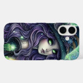 Mystische Himmelshexe Case-Mate iPhone Hülle (Rückseite (Horizontal))