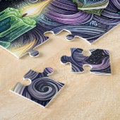 Mystische Himmelshexe Puzzle (Seite)