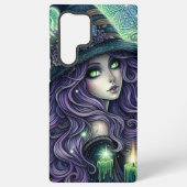 Mystische Himmelshexe Samsung Galaxy Hülle (Rückseite)