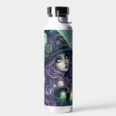 Mystische Himmelshexe Trinkflasche (Links)
