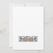 Mystische Hochzeit der Himmelskunst Save The Date (Rückseite)