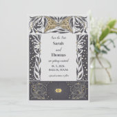 Mystische Hochzeit der Himmelskunst Save The Date (Stehend Vorderseite)