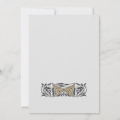 Mystische Hochzeit der Himmelskunst Save The Date (Rückseite)