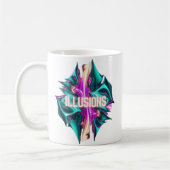 Mystische Illusionen Kaffeetasse (Links)
