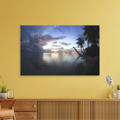 Mystische Inselsphäre Leinwanddruck (Insitu (Wohnzimmer))