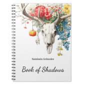 Mystische Jahreszeiten | Samhain Grimoire Buch der (Vorderseite)