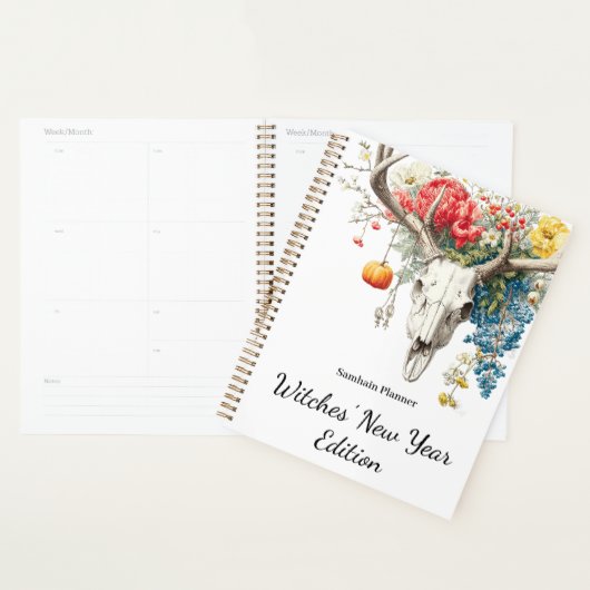 Mystische Jahreszeiten | Samhain Grimoire Buch der Planer (Anzeige)