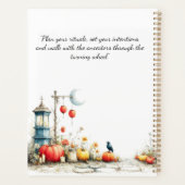 Mystische Jahreszeiten | Samhain Grimoire Buch der Planer (Rückseite)