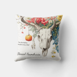 Mystische Jahreszeiten | Samhain Witchy Design Kissen