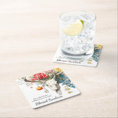 Mystische Jahreszeiten | Samhain Witchy Design Rechteckiger Pappuntersetzer (Vor Ort)