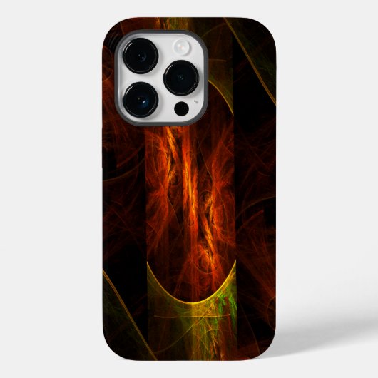 Mystische Jungle Abstrakte Kunst Case-Mate iPhone Hülle (Rückseite)