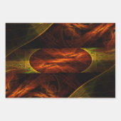 Mystische Jungle Abstrakte Kunst Geschenkpapier Set (Vorderseite 2)