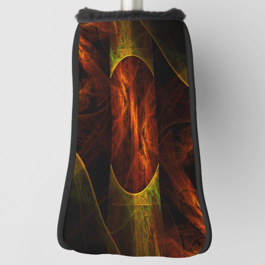 Mystische Jungle Abstrakte Kunst Golf Headcover (Rotieren 90)