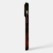 Mystische Jungle Abstrakte Kunst iPhone Hülle (Linke Seite)