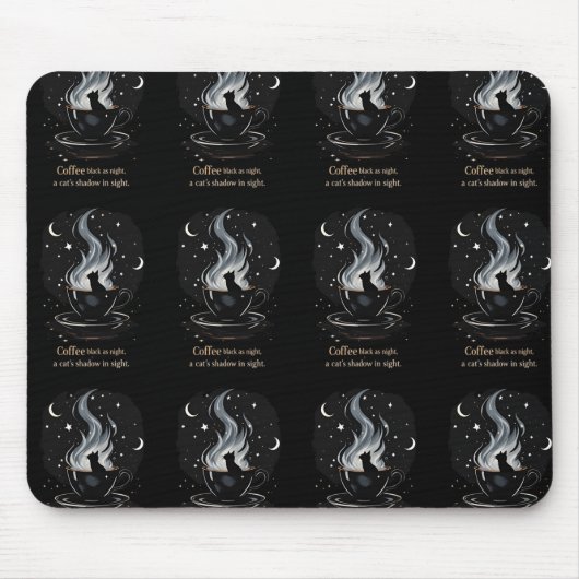 Mystische Kaffeekasse Mousepad (Vorne)