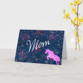 Mystische Karte zum Muttertag (Gelbe Blume)