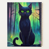 Mystische Katze der Nordlichter Planer (Rückseite)