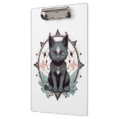 Mystische Katze Klemmbrett (Links)