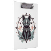 Mystische Katze Klemmbrett (Rechts)