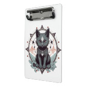 Mystische Katze Mini Klemmbrett (Gewinkelt2)