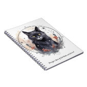 Mystische Katze Notizblock (Rechte Seite)