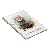 Mystische Katze Notizblock (Rechte Seite)