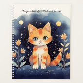 Mystische Katze Planer (Vorderseite)