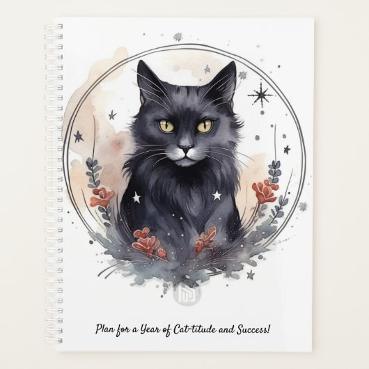 Mystische Katze Planer (Vorderseite)