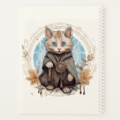 Mystische Katze Planer (Rückseite)
