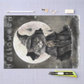 Mystische Katze Seidenpapier (Handwerk)