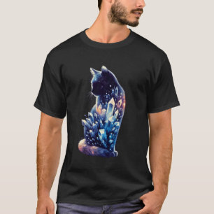 Mystische Katzenfusion Schön Himmlisch Einzigartig T-Shirt