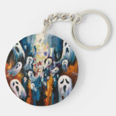 Mystische Kette Schlüsselanhänger (Rückseite)