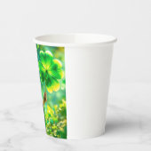 Mystische Kleebeschicht des St. Patrick Day Pappbecher (Links)