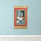 Mystische Konversation zwischen Sufic Sheiks Leinwanddruck (Insitu (Holzboden))