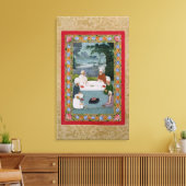 Mystische Konversation zwischen Sufic Sheiks Leinwanddruck (Insitu (Wohnzimmer))