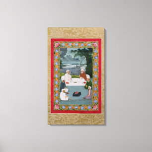 Mystische Konversation zwischen Sufic Sheiks Leinwanddruck