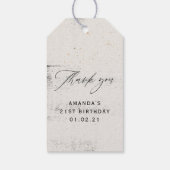 Mystische kosmische Kupfer und schwarz Geschenkanhänger (Rückseite)