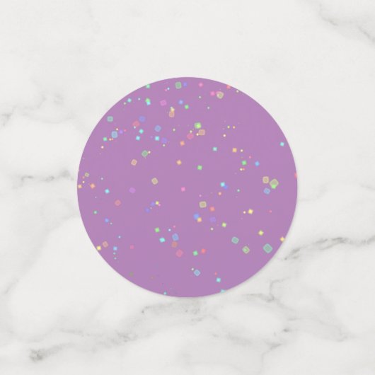 Mystische Krähen Konfetti (Klein Vorderseite)