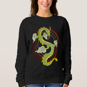 Mystische Kreatur Asien Fantasiewesen Chinesisch f Sweatshirt