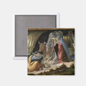 Mystische Krippe, 1500 Magnet (Vorderseite/Rückseite)