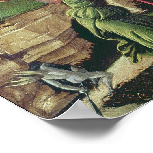 Mystische Krippe, 1500 Poster (Ecke)